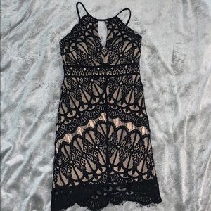 Lace cocktail dress